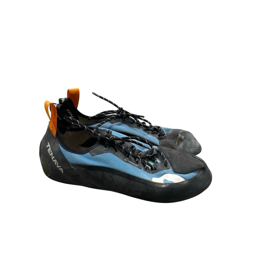 Tenaya Tarifa Climbing Shoes Size US M 10 W 11 EU 43.5 Blue Black Lace Up